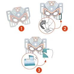 DIY - Masker Super Robots - 4 Maskers-Djeco Best