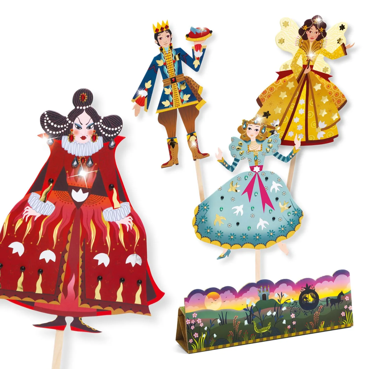 DIY Cinderella Figuren Maken>Djeco Clearance