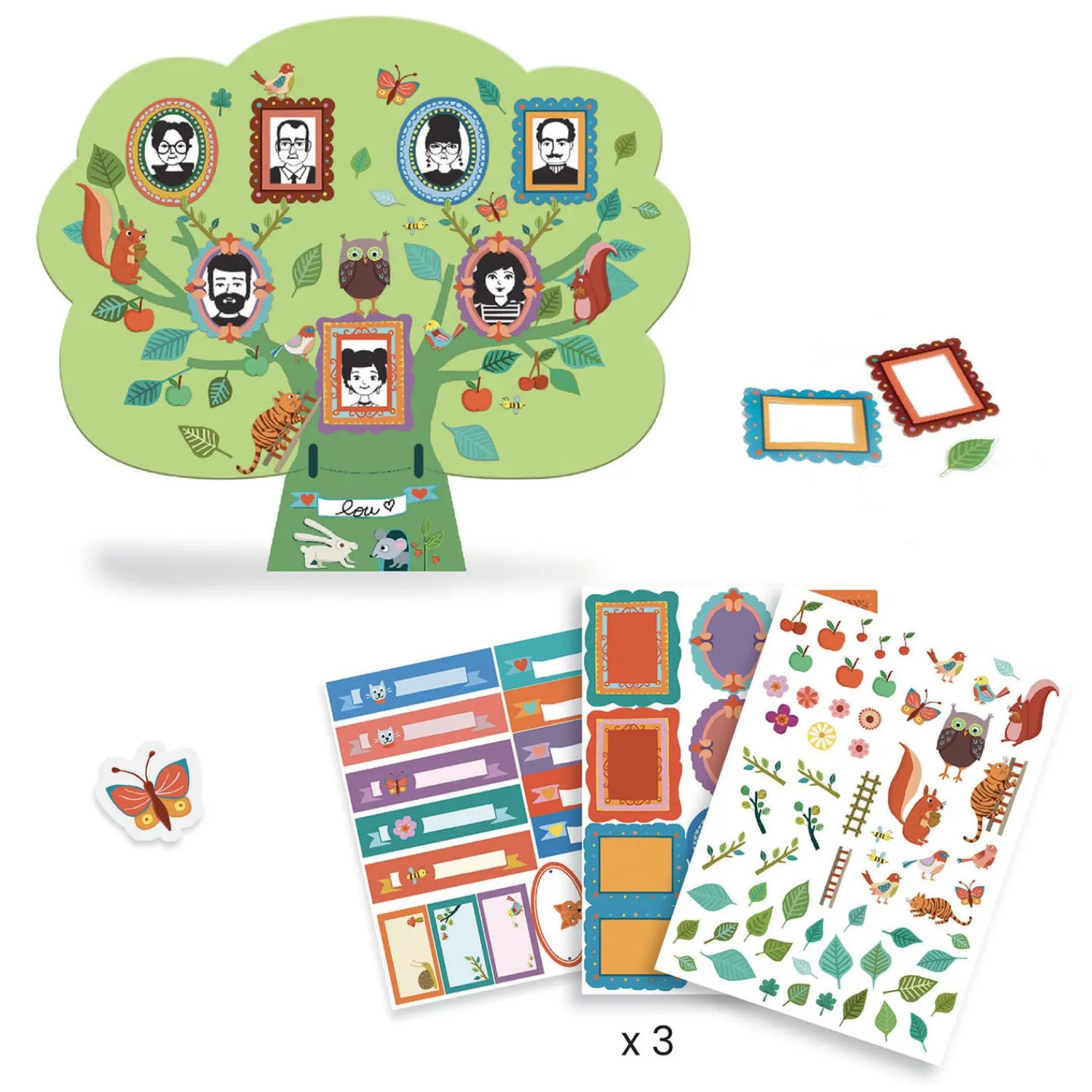 Djeco DIY Familie Stamboom Maken Clearance