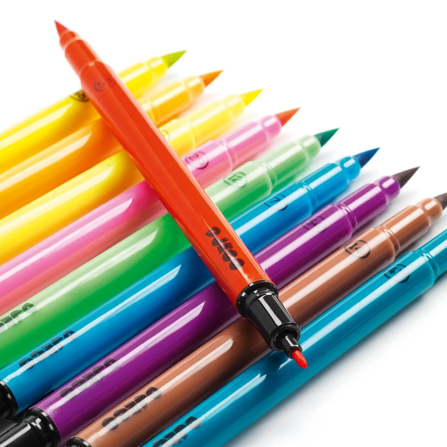 Djeco Dubbele Viltstiften Neon, 10st. New