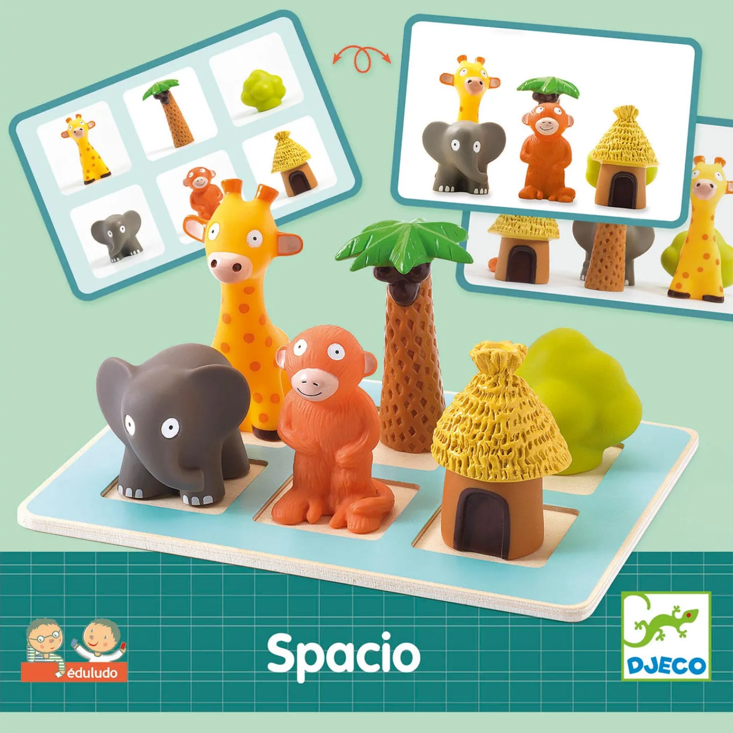 Eduludo Jungledieren Inzicht Spel>Djeco Online