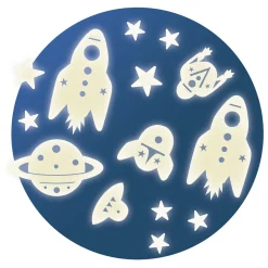 Glow in the Dark Stickers Ruimte-Djeco Hot