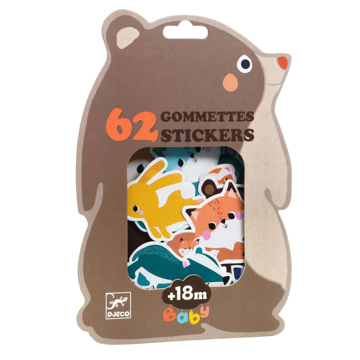 Grote Stickers - Bosdieren>Djeco Discount