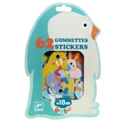 Djeco Grote Stickers - Ijsveld Dieren Best