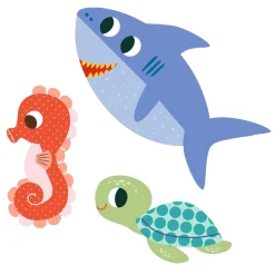 Grote Stickers - Zeedieren-Djeco Outlet