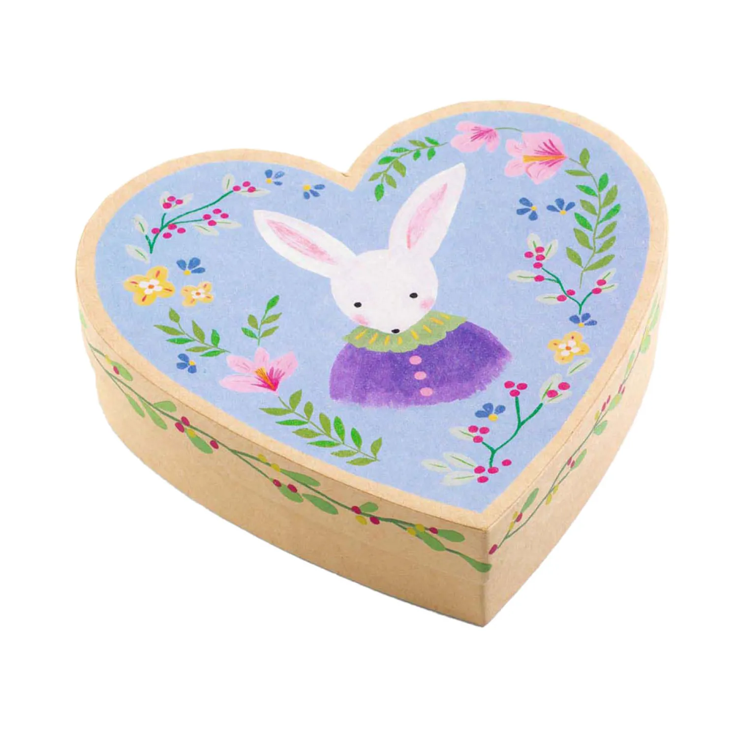 Hartvormige Doosje Konijn met 3 Armbanden-Djeco New