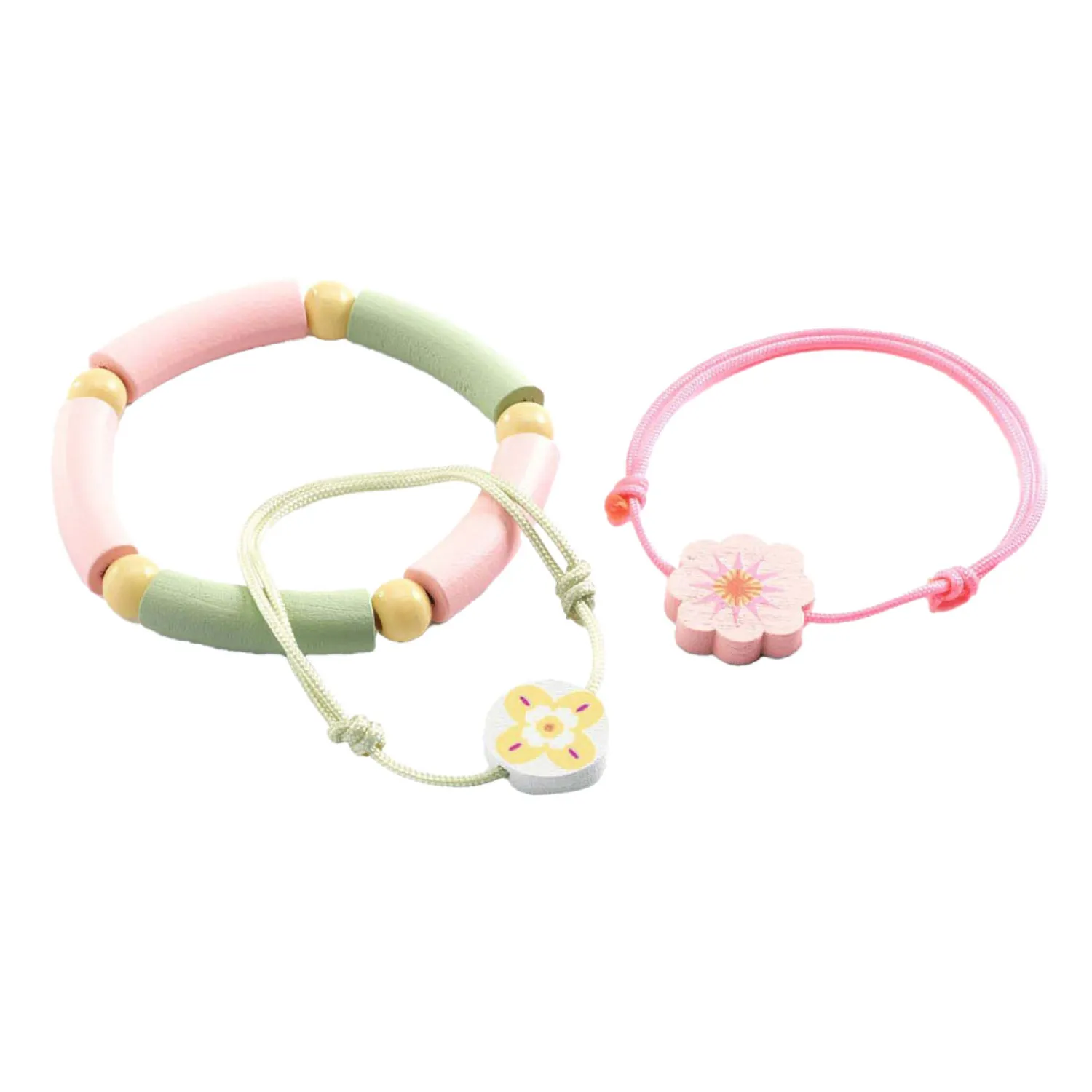 Hartvormige Doosje Konijn met 3 Armbanden-Djeco New