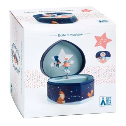 Hartvormige Muziekdoosje - Schaatsster>Djeco Outlet