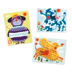 Honden Versieren met Pompons><noscript><img width=