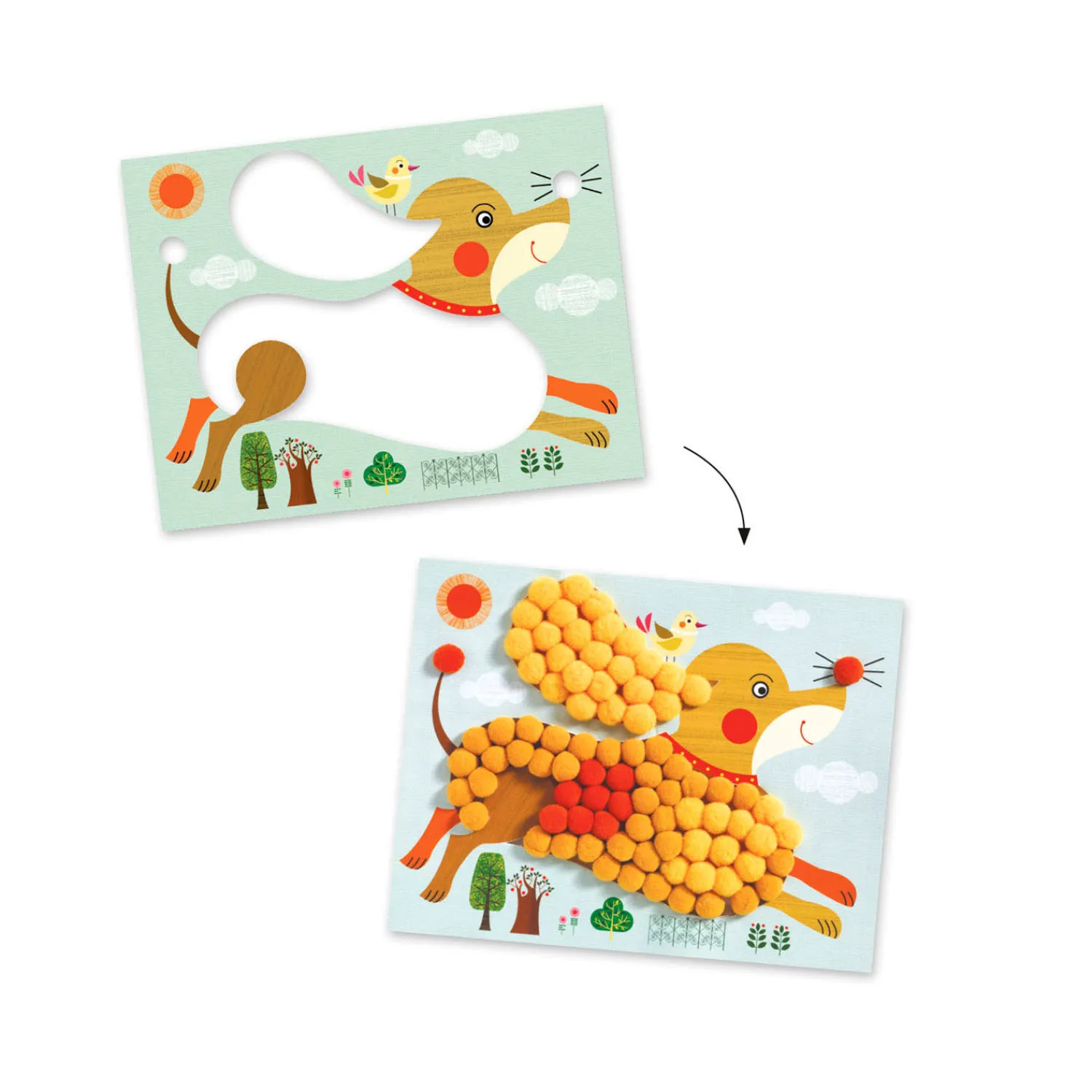 Honden Versieren met Pompons>Djeco Sale