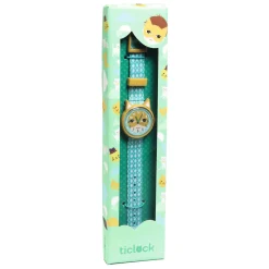 Horloge Kat Blauw-Djeco Hot