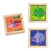 Houten Draaipuzzel - 4dlg.>Djeco Online
