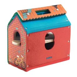 Houten Huis met 7 Figuren-Djeco