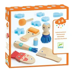 Houten Hulpstukken Schilderen - 13dlg.-Djeco Best