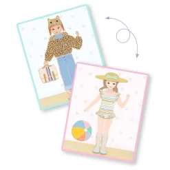 Houten Magneten Mix en Match - Outfits-Djeco