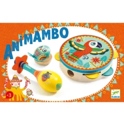 Djeco Houten Muziekset Animambo, 3dlg. Clearance
