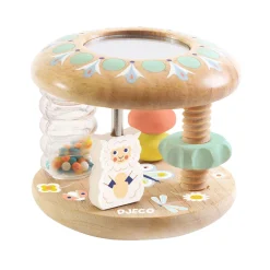 Houten Rammelaar Pastel-Djeco Clearance