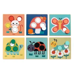 Djeco Houten Sorteerspel Vormen en Kleuren Sale