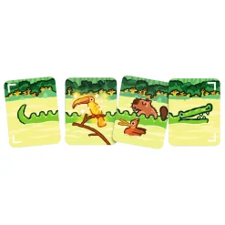 Kaartspel Safari Croco - 2 tot 5 Spelers-Djeco