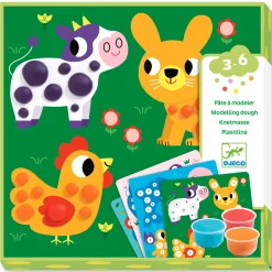 Kleiset Dieren - 6 Kleuren Klei-Djeco Online