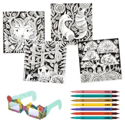 Djeco Kleuren met 3D-effect - Fantasy Forest New