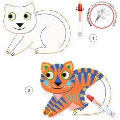 Djeco Kleuren met Waterpen New