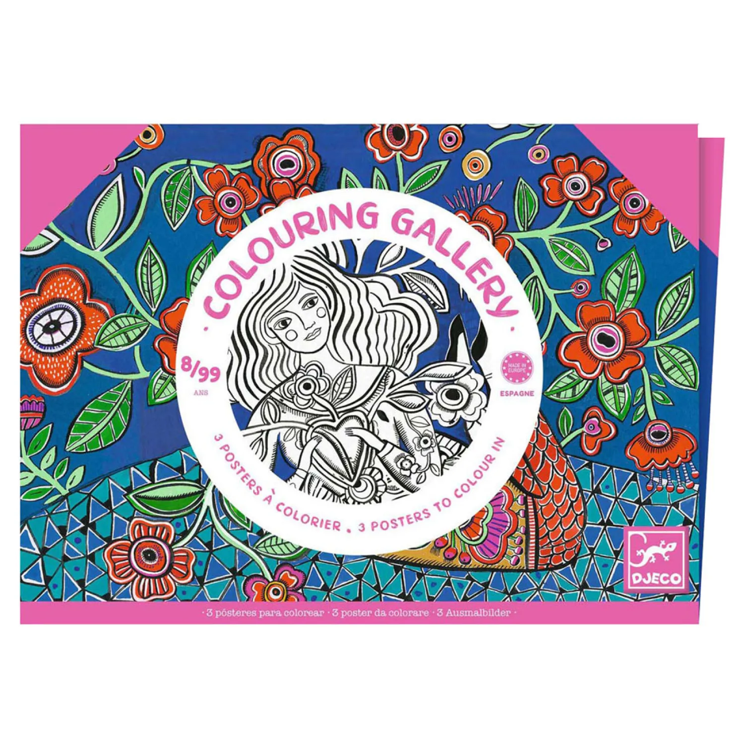 Djeco Kleurplaten Bloeitijd Hot