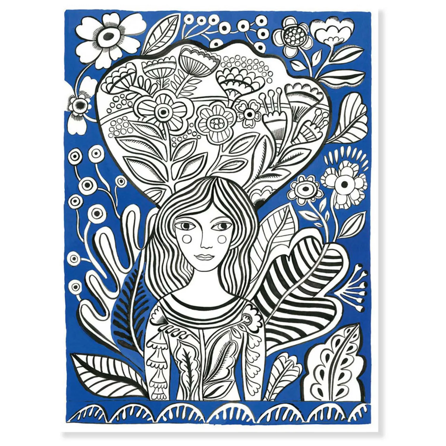 Djeco Kleurplaten Bloeitijd Hot