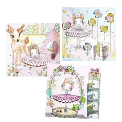 Kleurplaten met Verrassingsdeurtjes>Djeco Online