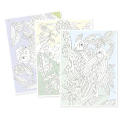 Kleurplaten Vogels-Djeco Hot