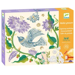 Knutselen Graveren - Bloemen>Djeco Online