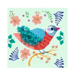 Knutselkaarten Vogels-Djeco Hot