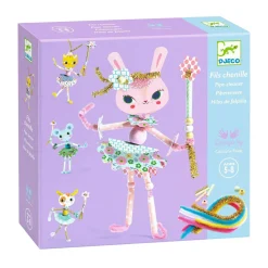 Knutselset Chenilledraden - Feeen Rijgen>Djeco Online