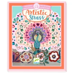 Knutselset Strass met 4 Kaarten>Djeco Hot