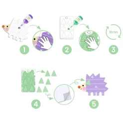 Djeco Knutselset Vinger Verven New