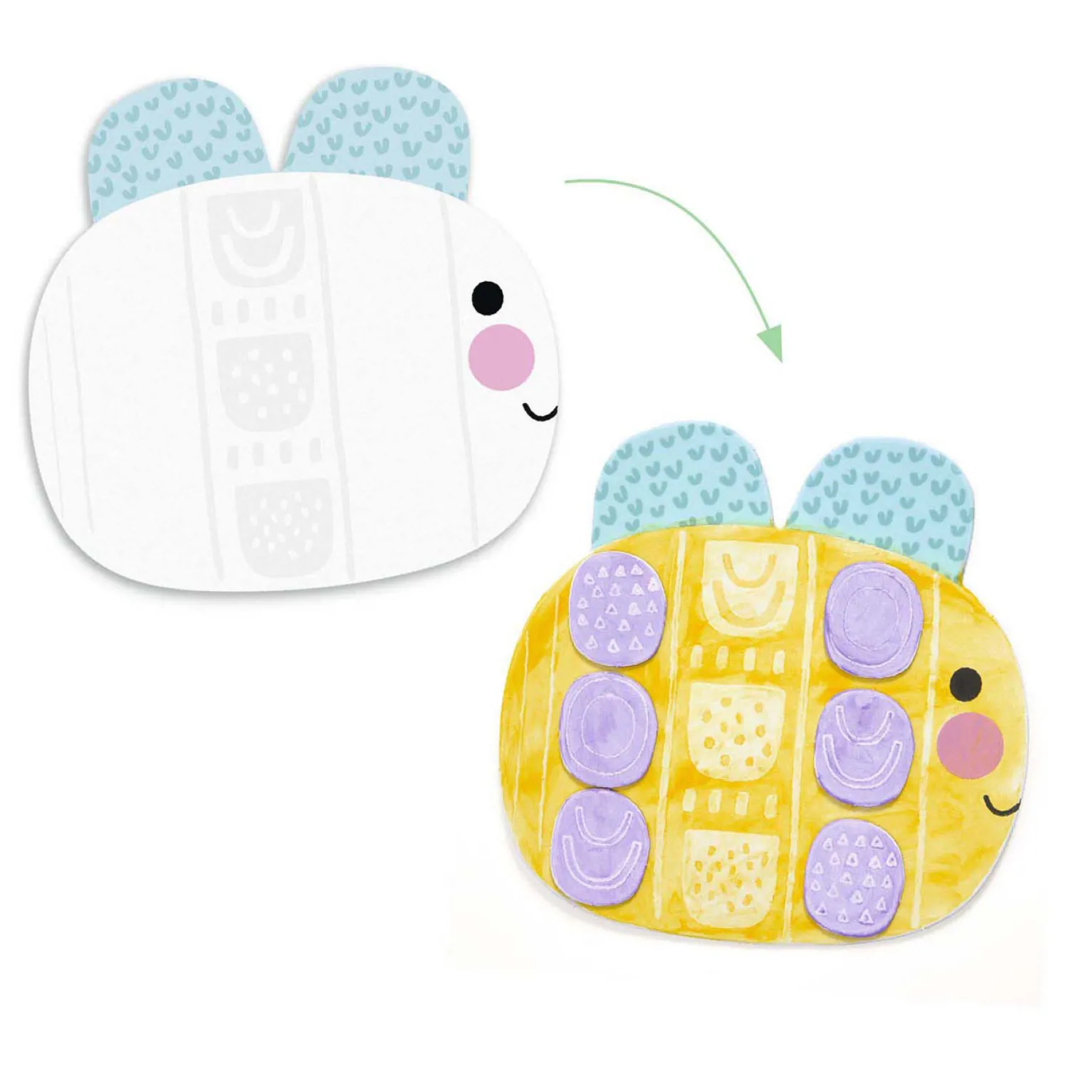 Djeco Knutselset Vinger Verven New