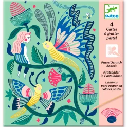 Kraskaarten - Fantasie Tuinen-Djeco Sale