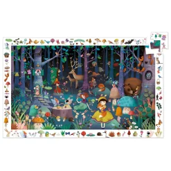 Legpuzzel Betoverd Bos - 100st.-Djeco Discount
