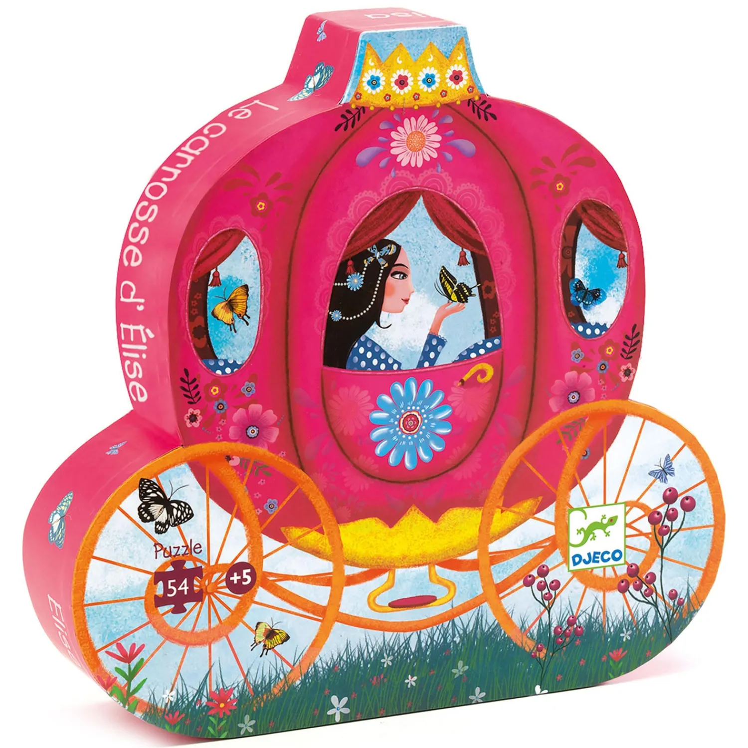 Legpuzzel De Koets van Elise, 54st.>Djeco Outlet