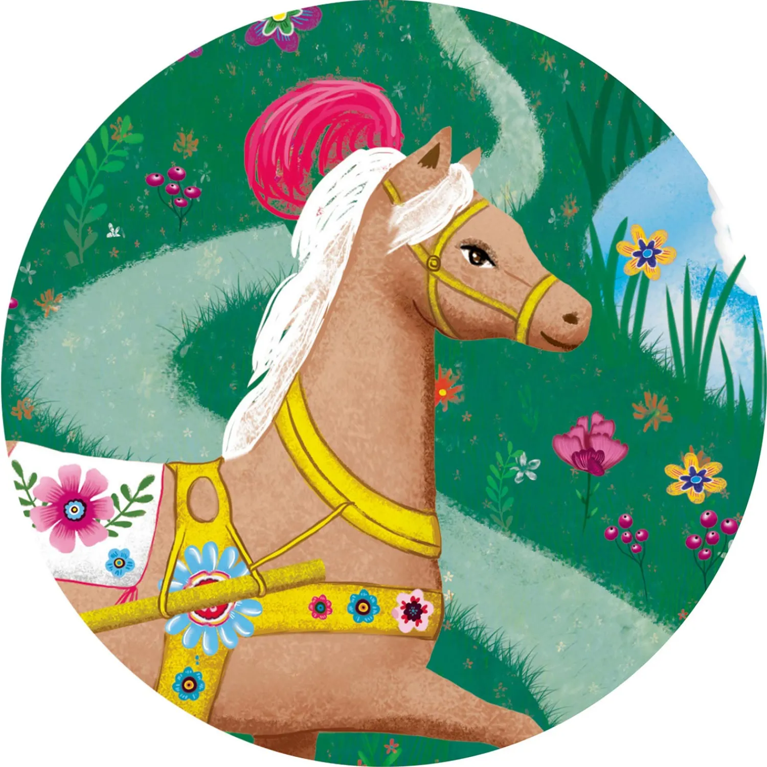 Legpuzzel De Koets van Elise, 54st.>Djeco Outlet