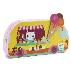 Legpuzzel IJscowagen, 16st.>Djeco Clearance