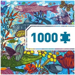 Legpuzzel Land en Zee - 1000st.-Djeco Outlet