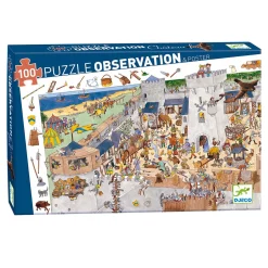 Legpuzzel Ridders - 100st.-Djeco Hot