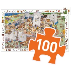 Legpuzzel Ridders - 100st.-Djeco Hot