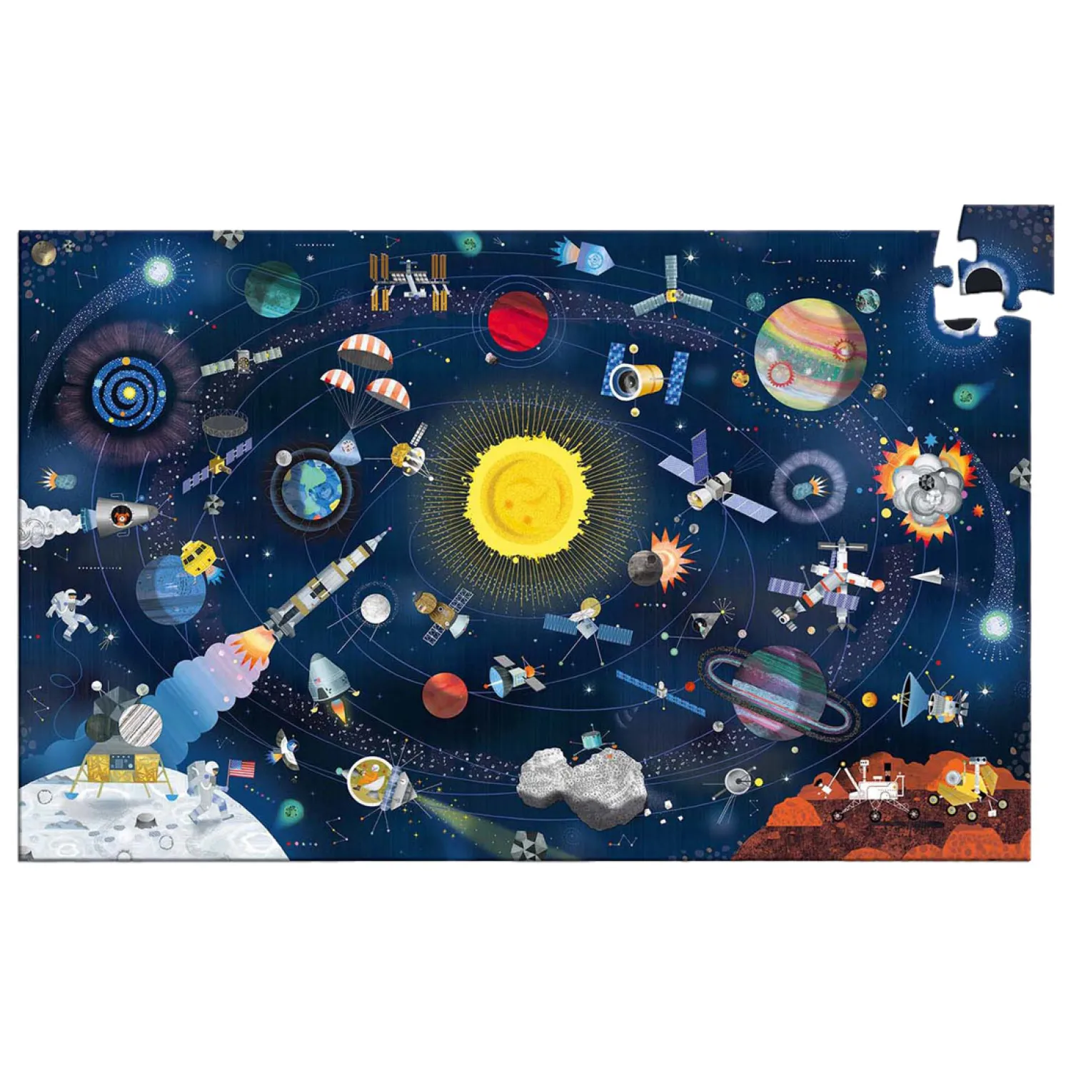 Djeco Legpuzzel Ruimte - 200st. Online