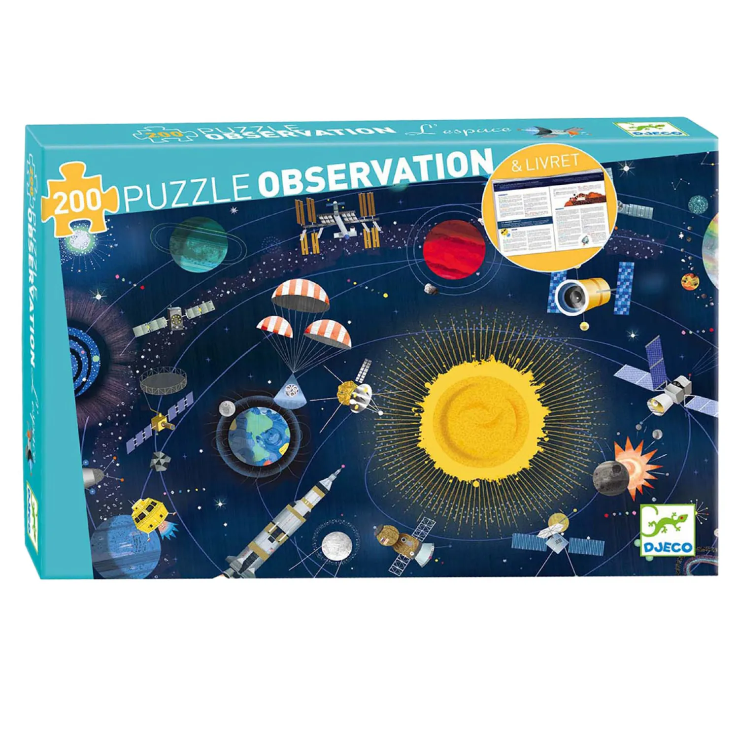 Djeco Legpuzzel Ruimte - 200st. Online