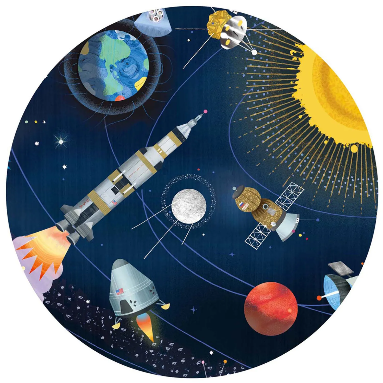 Djeco Legpuzzel Ruimte - 200st. Online