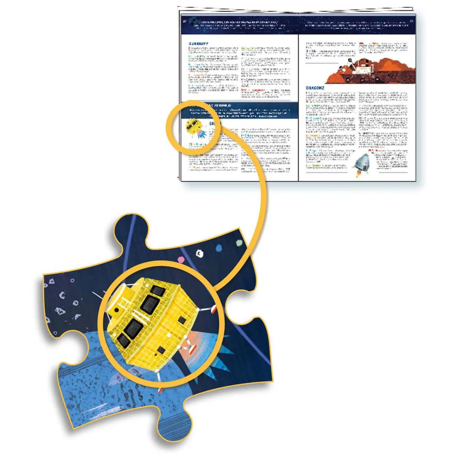 Djeco Legpuzzel Ruimte - 200st. Online