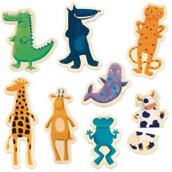 Magneten Gekke Dieren-Djeco Hot
