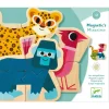 Magnetische Dieren Puzzels Hout-Djeco Hot